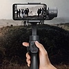 Baseus 3 tengelyes okostelefon kézi karstabilizátor fényképek és videók rögzítéséhez iOS Android kompatibilis élő vlog YouTube TikTok szürke (SUYT-0G)
