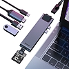 Baseus 7 az 1-ben hub adapter MacBookhoz (CAHUB-L0G)