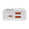 Baseus Adaman2 Powerbank 10000mAh, 2xUSB, USB-C, 30W, fehér (PPAD040002)