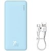 Baseus Airpow powerbank, 10000mAh, 20W kék (P10022801313-00)