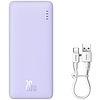 Baseus Airpow powerbank, 10000mAh, 20W lila (P10022801513-00)