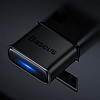 Baseus BA04 mini Bluetooth 5.0 USB adapter vevő adó számítógéphez fekete (ZJBA000001)