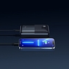Baseus Baseus Pro 20000 mAh 22,5 W fekete Powerbank A típusú USB-vel - C típusú USB 3A 0,3 m kábel (PPBD040301)