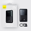 Baseus Baseus Pro 20000 mAh 22,5 W kék Powerbank A típusú USB-vel - C típusú USB 3A 0,3 m kábel (PPBD040303)