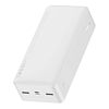 Baseus Bipow Powerbank, 30000mAh, 15W, fehér (PPBD050202)