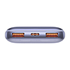 Baseus Bipow Pro Powerbank, 10000mAh, 2xUSB, USB-C, 20W, lila (PPBD040105)