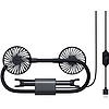 Baseus Blustery autós ventilátor fejtámlához, USB (fekete)
