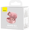 Baseus Bowie E2 TWS fülhallgató rózsaszín (NGTW090004)