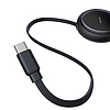Baseus Bright Mirror Series USB-C Behúzható Kábel - 2 x USB-C 100W 1m - Fekete
