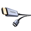Baseus BS-OH064 8K 60Hz USB-C - HDMI kábel 1,5m - fekete