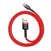 Baseus Cafule 1,5A 2 m-es USB-Micro USB-kábel, piros (CAMKLF-C09)