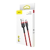 Baseus Cafule 1,5A 2 m-es USB-Micro USB-kábel, piros (CAMKLF-C09)