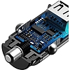 Baseus Circular PD QC4.0 + 5A 30W autós töltő, fekete (CCALL-YS01)