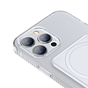 Baseus Crystal mágneses kristályüveg tok tartóval iPhone 13 Pro Max készülékhez, átlátszó (ARCX000202)