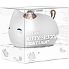 Baseus Cute Series cica alakú éjjeli lámpa, fehér (DGAM-A02)