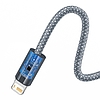 Baseus Dynamic Series USB-kábel a Lightninghez, 2.4A, 2m, szürke (CALD000516)