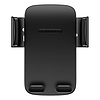 Baseus Easy Control Clamp Autós telefontartó tapadókoronggal, fekete (SUYK020001)