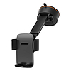 Baseus Easy Control Clamp Autós telefontartó tapadókoronggal, fekete (SUYK020001)
