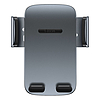 Baseus Easy Control Clamp Autós telefontartó tapadókoronggal, szürke (SUYK020014)