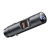 Baseus Energy Column Pro autós vezeték nélküli MP3 töltő, Bluetooth 5.0, 2xUSB, 30W, szürke (CDNL000014)