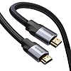 Baseus Enjoyment Series HDMI 2.0 kábel, 4K, 3D, 3 m, fekete szürke (CAKSX-D0G)