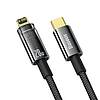 Baseus Explorer USB-C-Lightning kábel, 20W, 2m fekete (CATS000101)