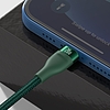 Baseus Flash Series 2 az 1-ben USB-C / Lightning USB-C kábel, 100 W, 1,2 m, zöld (CA1T2-F06)