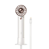 Baseus Flyer Turbine hordozható kézi ventilátor + Lightning kábel fehér (ACFX010002)