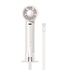 Baseus Flyer Turbine hordozható kézi ventilátor + USB-C kábel, fehér (ACFX010102)