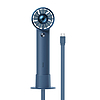 Baseus Flyer Turbine hordozható kézi ventilátor + USB-C kábel, kék (ACFX010103)