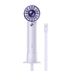 Baseus Flyer Turbine hordozható kézi ventilátor + USB-C kábel, lila (ACFX010105)