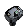 Baseus FM adó Bluetooth USB microSD-vel, fekete (CCALL-TM01)