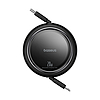 Baseus Free2Pull USB-C / Lightning kábel, visszahúzható, 20W, 1m - fekete