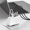 Baseus GaN2 Pro fali töltő, 2x USB + 2x USB-C, 100W, EU, fehér (CCGAN2P-L02)