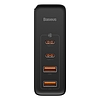 Baseus GaN2 Pro fali töltő, 2x USB + 2x USB-C, 100W, EU, fekete (CCGAN2P-L01)