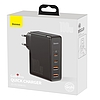 Baseus GaN2 Pro fali töltő, 2x USB + 2x USB-C, 100W, EU, fekete (CCGAN2P-L01)