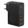 Baseus GaN2 Pro fali töltő, 2x USB + 2x USB-C, 100W, EU, fekete (CCGAN2P-L01)