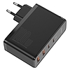 Baseus GaN2 Pro fali töltő, 2x USB + 2x USB-C, 100W, EU, fekete (CCGAN2P-L01)