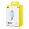 Baseus GAN6 Pro tápegység, 2xUSB-C + 2xUSB, 65W (P10162701313-00)