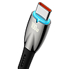 Baseus Glimmer USB - USB-C töltőkábel, 100W, 1m, fekete (CADH000401)
