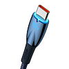 Baseus Glimmer USB - USB-C töltőkábel, 100W, 2m, kék (CADH000503)