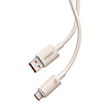 Baseus Habitat Series USB-USB-C gyorstöltő kábel, 2m, 100W rózsaszín (P10360203421-01)
