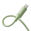 Baseus Habitat Series USB-USB-C gyorstöltő kábel, 2m, 100W zöld (P10360203631-01)