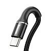 Baseus Halo USB-A - USB-C 2A kábel 3m - fekete