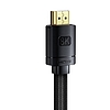 Baseus High Definition Series HDMI 2.1 kábel, 8K 60Hz, 3D, HDR, 48Gbps, 1m, fekete (CAKGQ-J01)