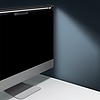 Baseus I-Wok Pro monitorlámpa fényerőszabályzóval, fekete (DGIWK-P01)