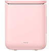 Baseus Igloo mini hűtőszekrény fűtési funkcióval, 6L, 230V, rózsaszín (ACXBW-A04)