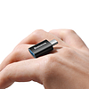 Baseus Ingenuity Series csatlakozóadapter USB Type C USB-A 3.2 gen 1 fekete (ZJJQ000001)