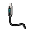 Baseus kijelzőkábel USB Type-C-hez, 66W, 1m, fekete (CASX020001)