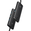 Baseus Lite Series 4 az 1-ben USB - 4x USB 3.0 hub, 1m fekete (WKQX030101)